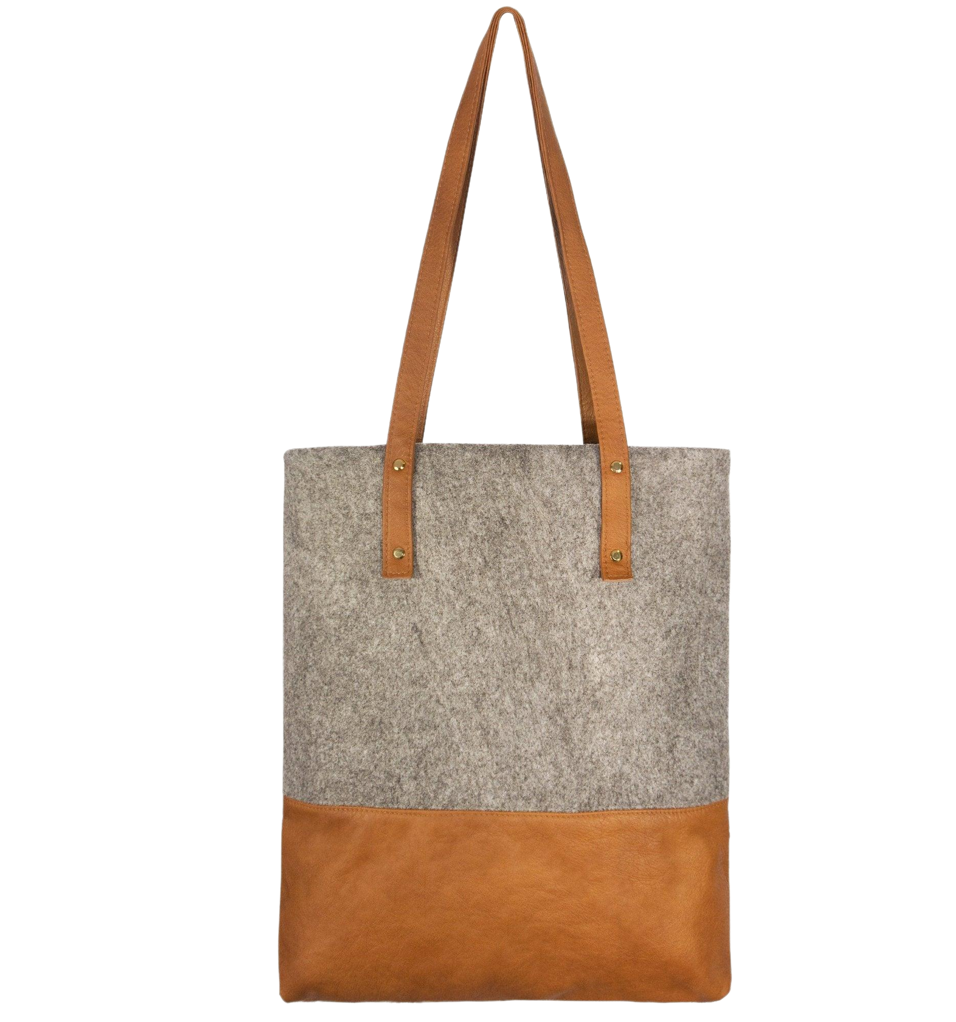 Back A New Story Brown Deluxe Tote Bag